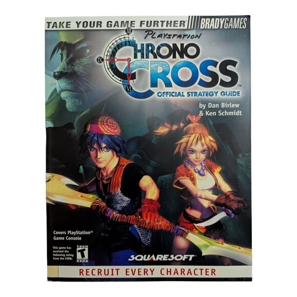 Chrono Cross Official Strategy Guide Brady Games Sony PlayStation Squaresoft - Picture 1 of 2